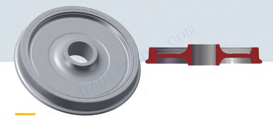 High Speed Train Wheel RDF-CRH1-T