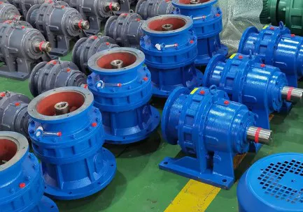 BWE XWE Series Cycloidal Gearbox Double Stage Foot-mounted
