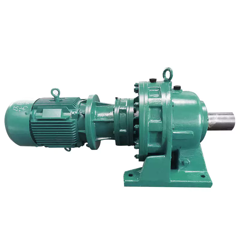 BWD XWD Series Cycloidal Gearbox Single Stage Horizontal Foot-mounted with Motor