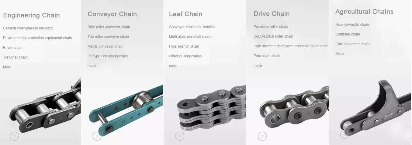 Conveyor Chains with Outboard Rollers C2000 Series