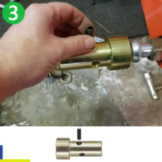 Adapter Bushings Kit for CAT 1 Quick Hitch