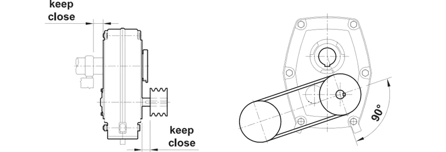 SMR Series Shaft Mounted Gearbox for Mining Sand Crushing & Transport