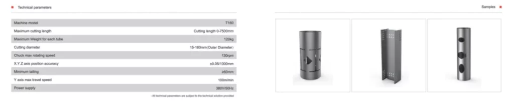 Fiber laser pipe cutting machine T160 (Copy)
