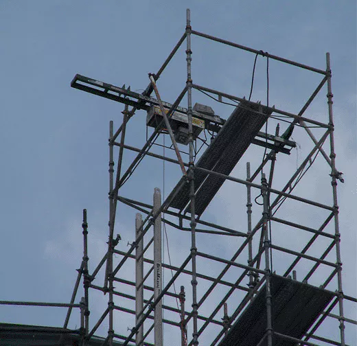 Bevel Geared Motor Gearbox for Construction Lift Elevator with Frequency Brake Motor