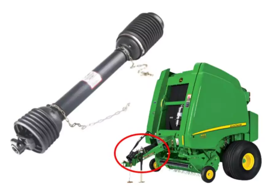 PTO Shaft for John Deere Round Balers