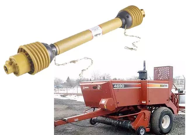 PTO Shaft for Hesston Square Balers 4690 4690S