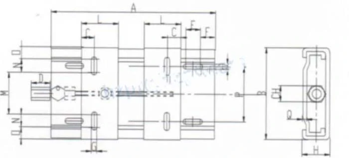 SMA 380 Common Adjustable Motor Base