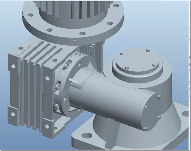 Synchronous Worm Geared Motor Gearbox Reducer For Screw Jack Jump Form System