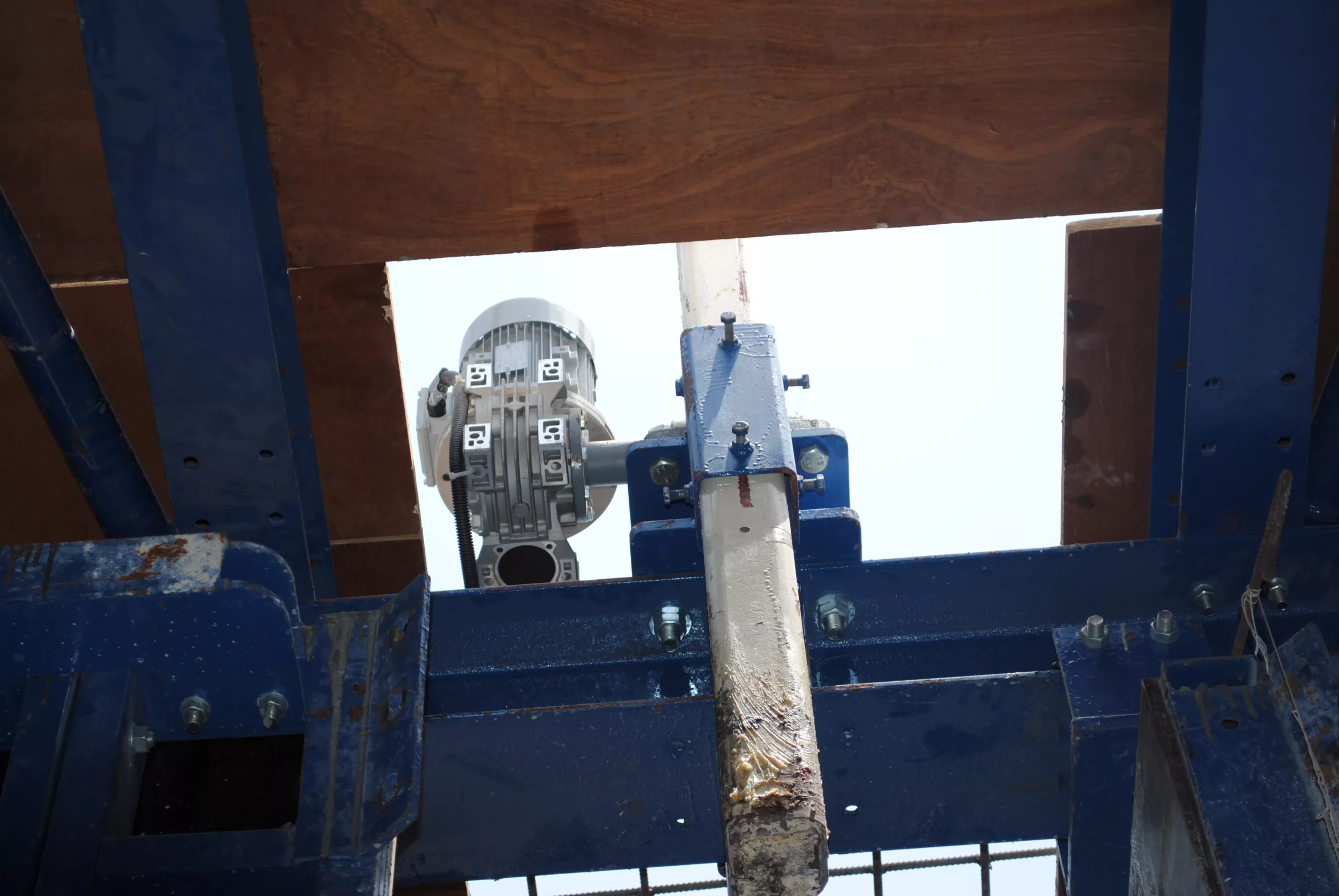 Synchronous Worm Geared Motor Gearbox Reducer For Screw Jack Jump Form System