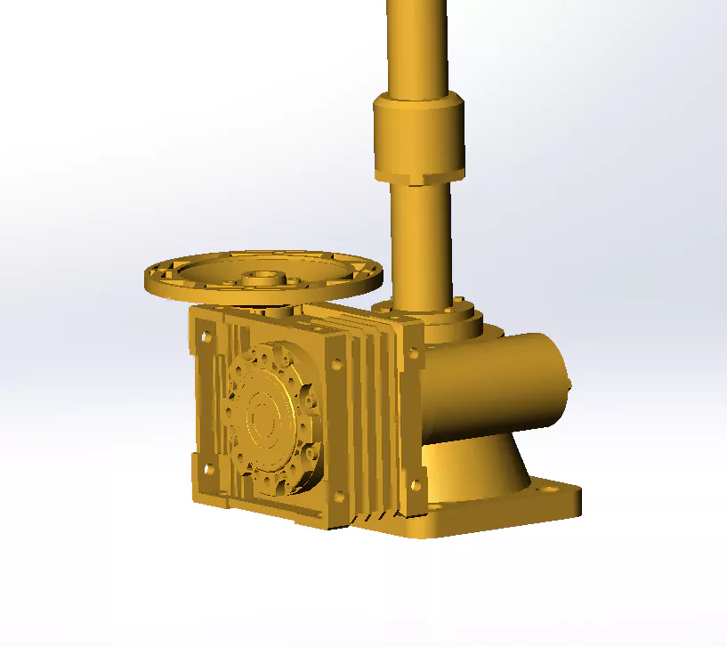 Synchronous Worm Geared Motor Gearbox Reducer For Screw Jack Jump Form System