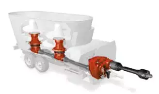 Gattle Feeder Driver TMR Feed Mixer Planetary Gearbox Replace of ECS1102 ECS1522 ECS2522