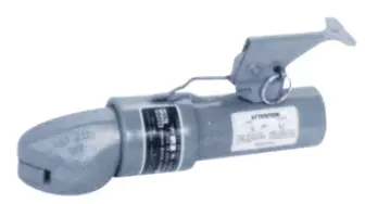 S1X Straight Tongue Trailer Coupler 2000lbs for Towing RV, Boat, Camper