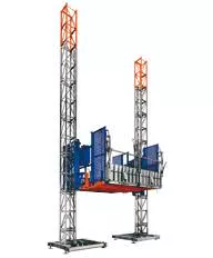 Bevel Geared Motor Gearbox for Construction Lift Elevator with Frequency Brake Motor