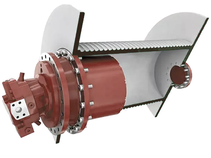 RCW913 Winch Drive Planetary Gearbox Replace Replacement of Brevini Riduttori