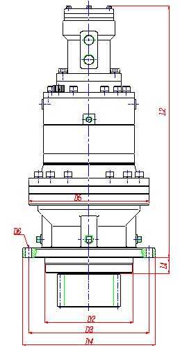 EP700L EP701L EP703AL EP705AL Planetary Slew Drives