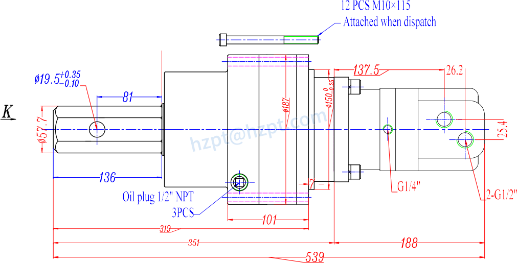 Auger Drives EPT-780AD-M With Motor