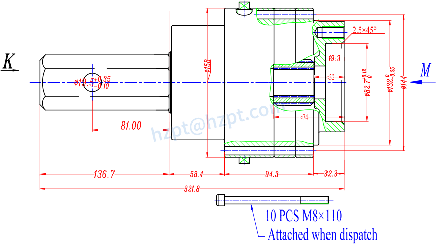 Auger Drives EPT-781AC