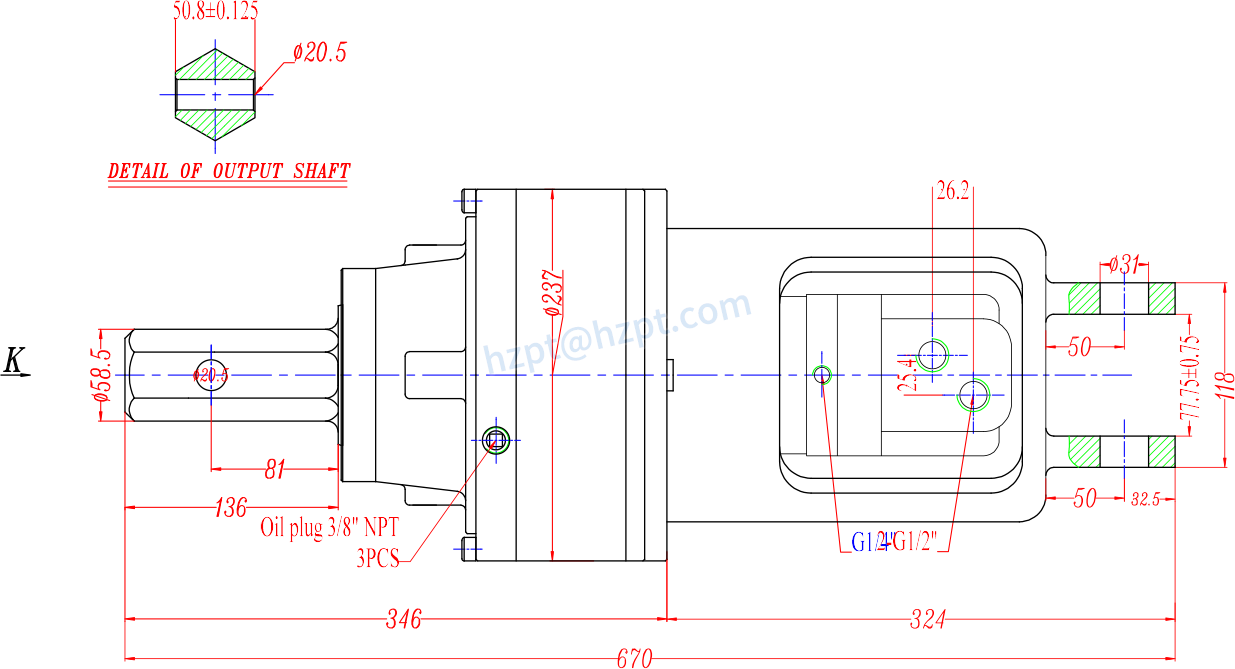 Auger Drives EPT-882F