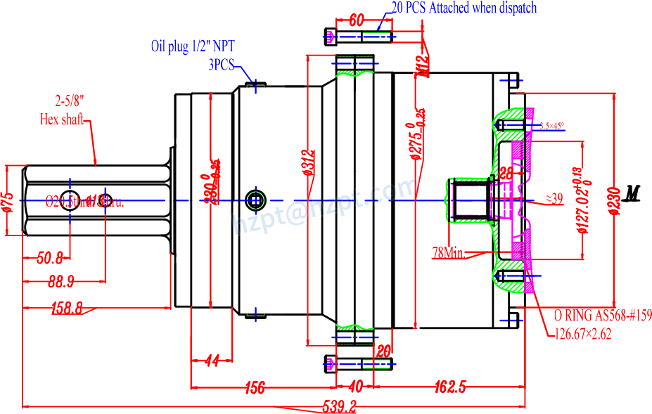 Auger Drives EPT-996A
