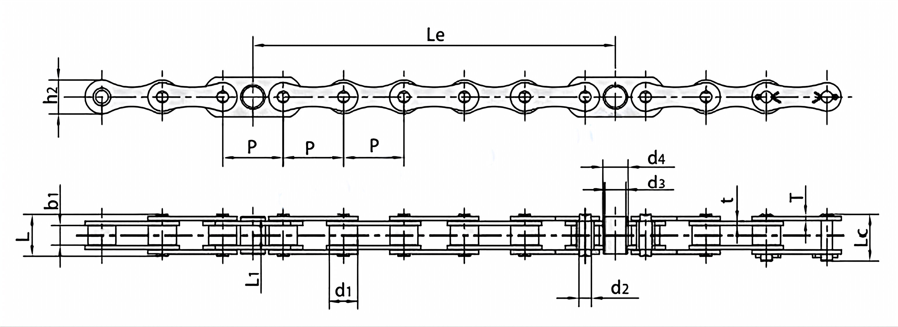 Escalator Step Chain
