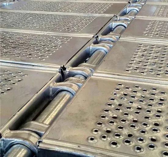 European Type Steel Deck 320mm Wide for All Round Scaffolding U-ledger