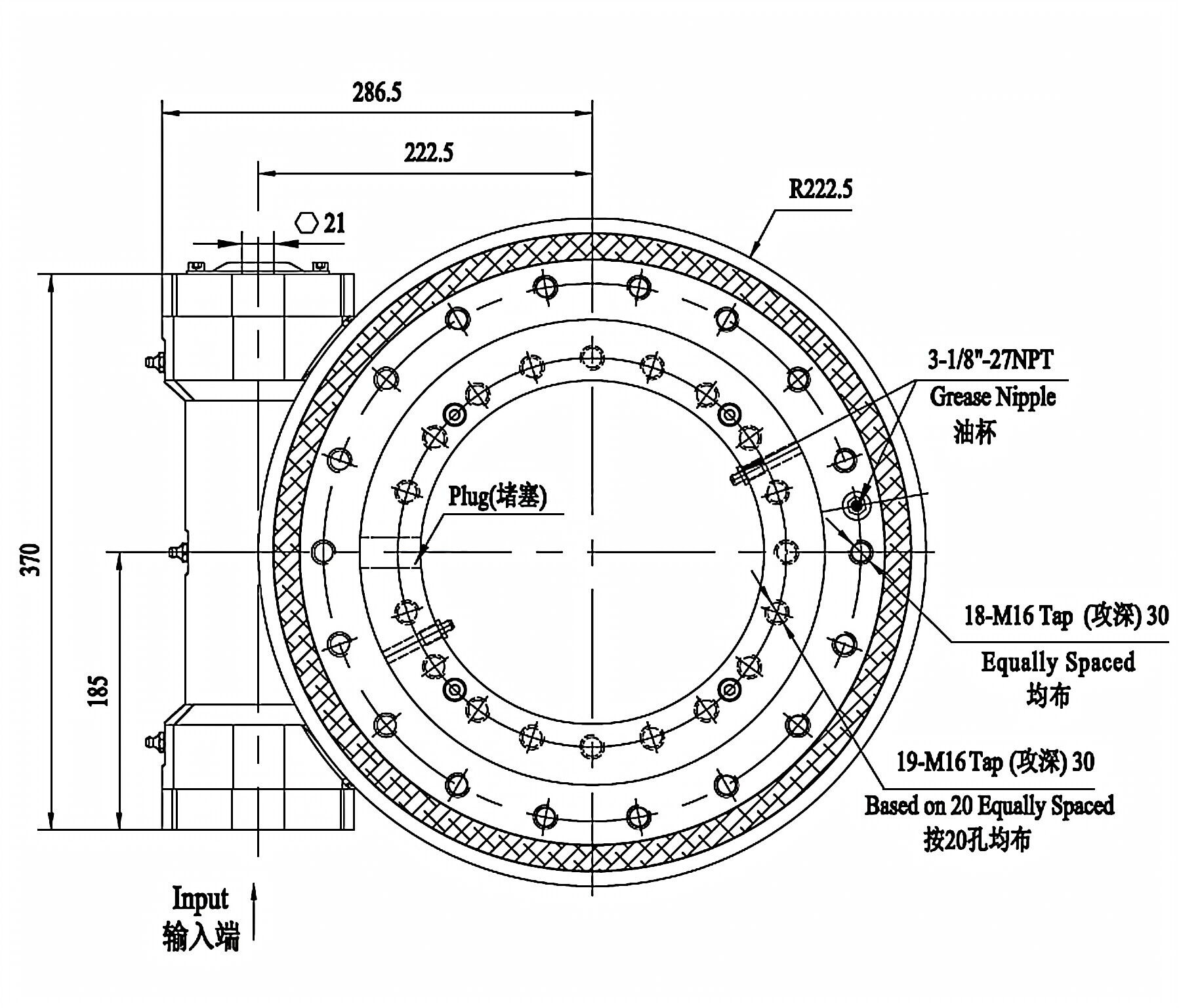 EWA12 Series Slewing Drive