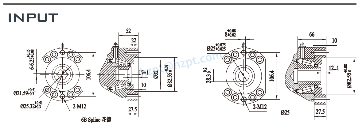EWA17-2 Series Slewing Drive