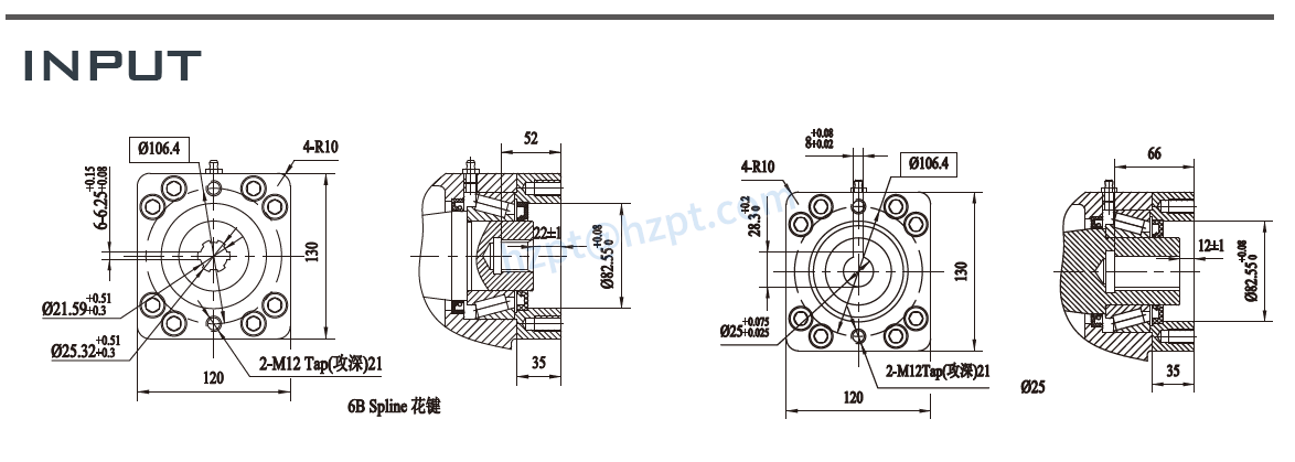 EWA25 Series Slewing Drive