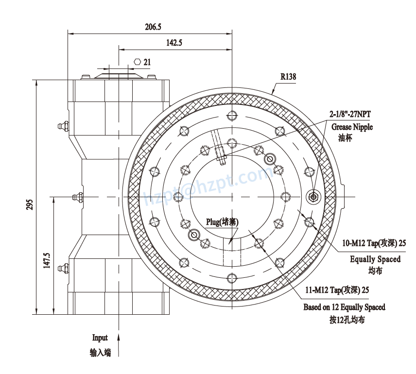 EWA7 Series Slewing Drive