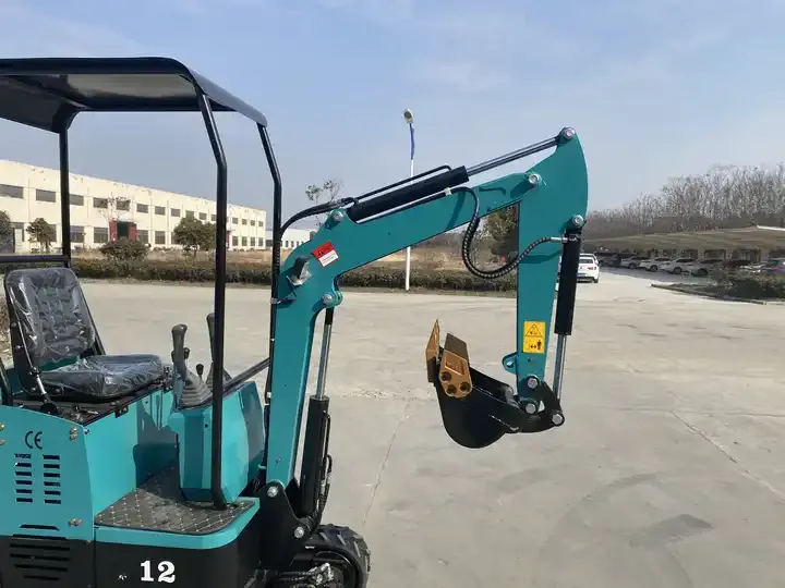 Wholesale Chinese 1t 1.2Ton Excavator Micro Digger Hydraulic Mini Excavator Crawler Excavator