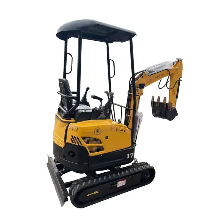 Lithium Battery Electric Crawler Excavator 1Ton Mini Crawler Excavator with Hydraulic Thumb Clip