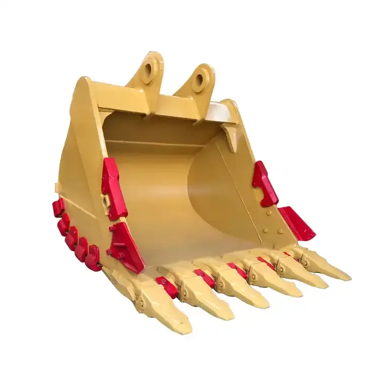 Excavator Heavy Duty Rock Bucket For Excavator Attachments