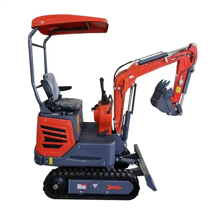 Home Use Excavator Multifunction Mini Excavator 1.2Ton Excavator Micro Digger