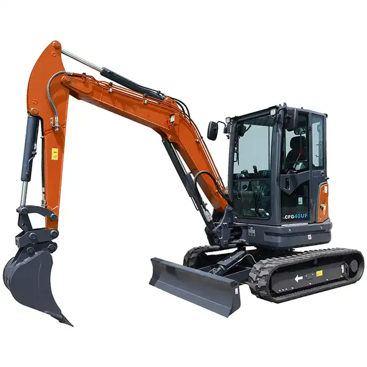 Electric MINI excavator with Thumb clamp small Mini Excavator 1t 1.2t 1.5t Earth Digger Micro Digger