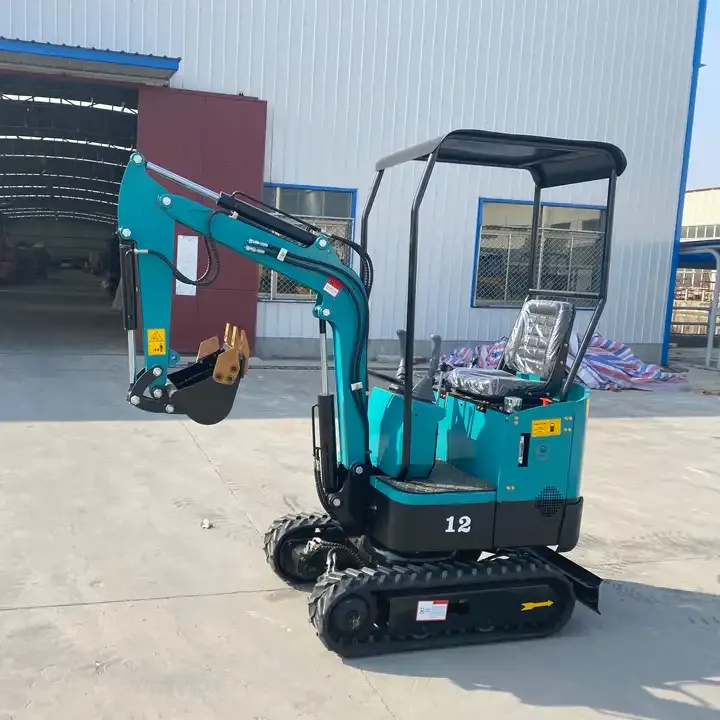 Diesel Mini Excavator Attachment Small Mini Excavator 1t 1.2t 1.5t Micro Digger Hydraulic Mini Excavator Earth Digger