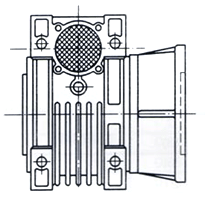 RDF-NMRV Worm Gearbox RDF-NRV Worm Gear Speed Reduction Unit