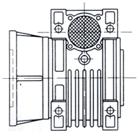 RDF-NMRV Worm Gearbox RDF-NRV Worm Gear Speed Reduction Unit