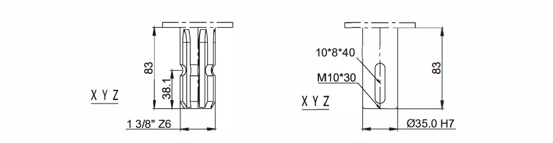 Fertilizer Seeder Gearbox EP190-R3 for Fertilizer Broadcaster
