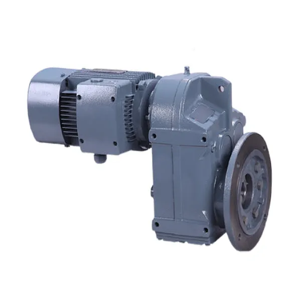 FAF Series Helical Gearbox with Flange Mounted Hollow Shaft Output
