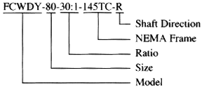 WDY SeriesWorm Gear Reducer