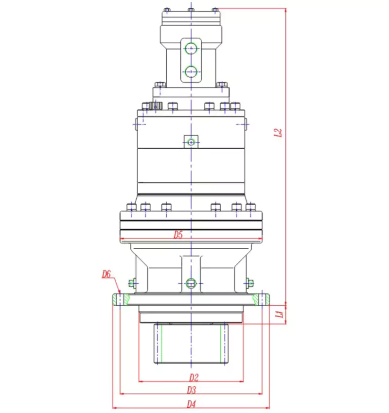 701L Slewing Drive Planetary Gearbox