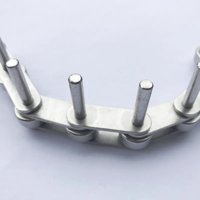Stainless Steel Double Pitch Conveyor Chains with Extended Pins