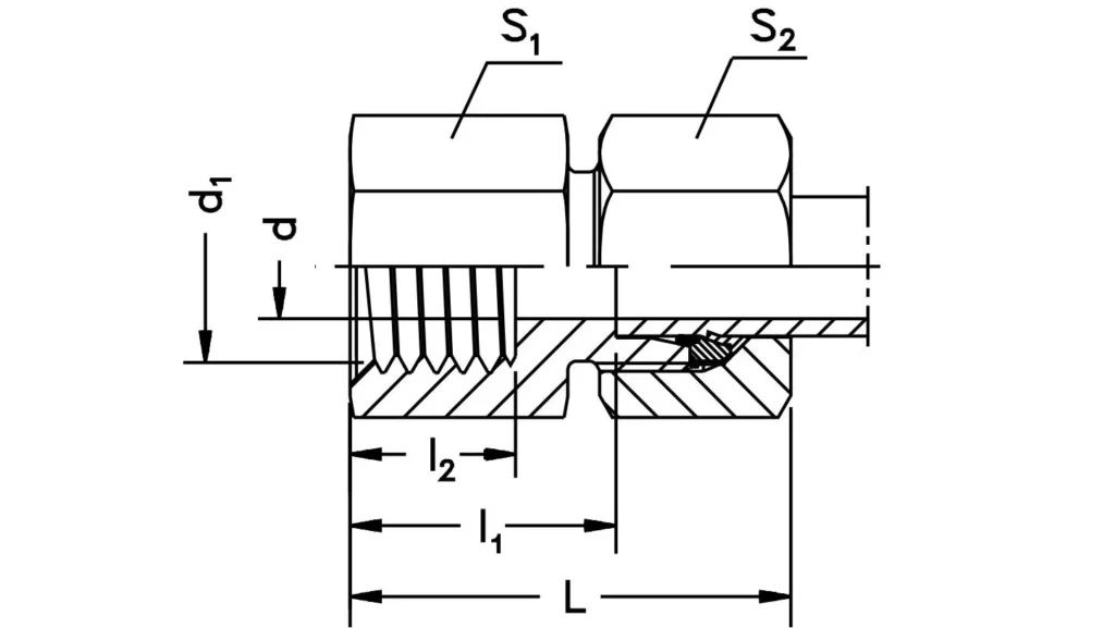 Female Connector-GAI-R Hydraulic Fittings
