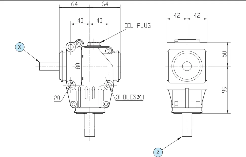 Fertilizer Spreader Gearbox – Replacement of Comer Code L-150J