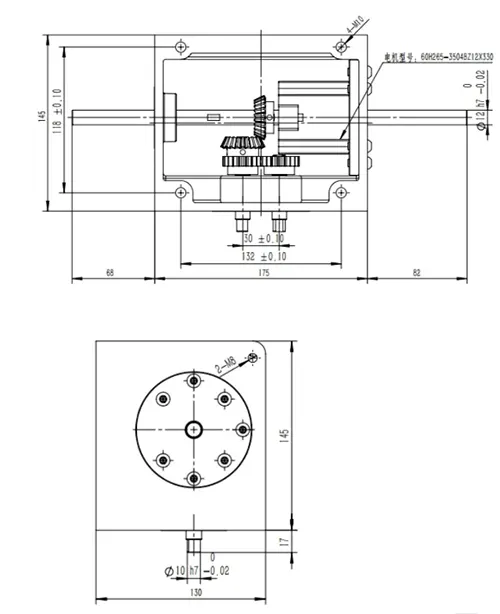 FGV035 Worm Gear Reducer for Chemical industry