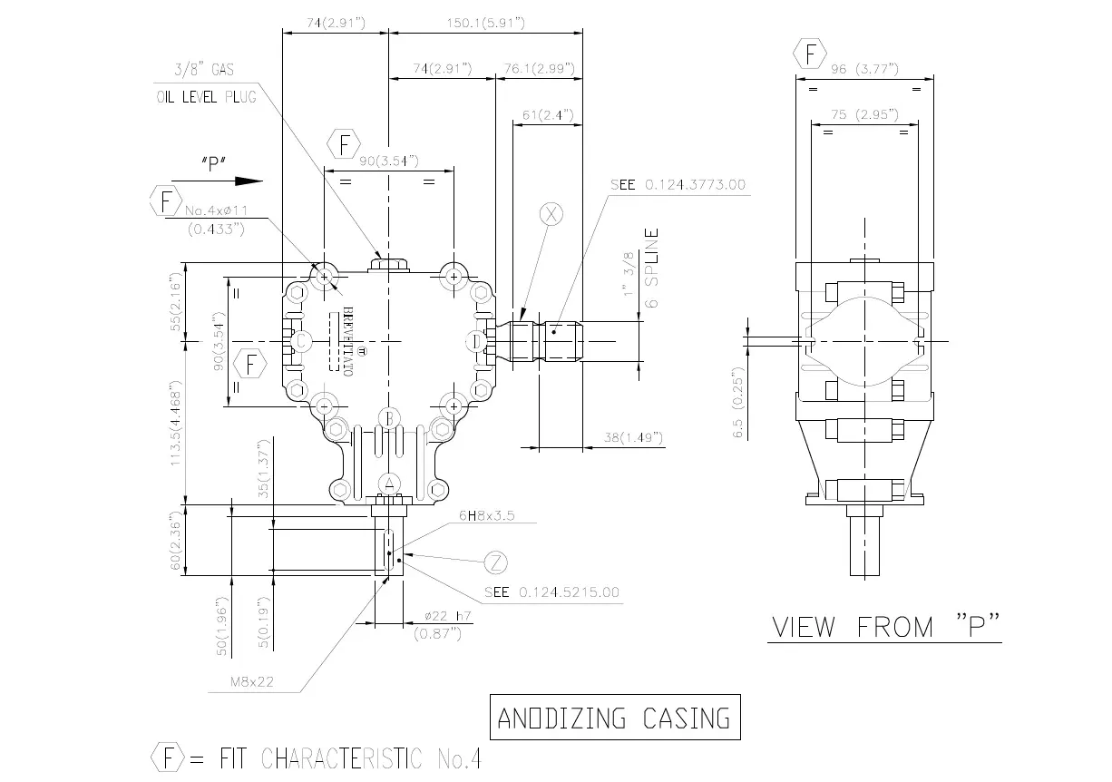Flail Mower Gearbox - Replacement of Comer Code L25J 1:1.9