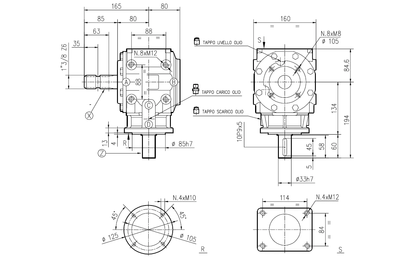 Flail Mower Gearbox - Replacement of Comer Code T-310A