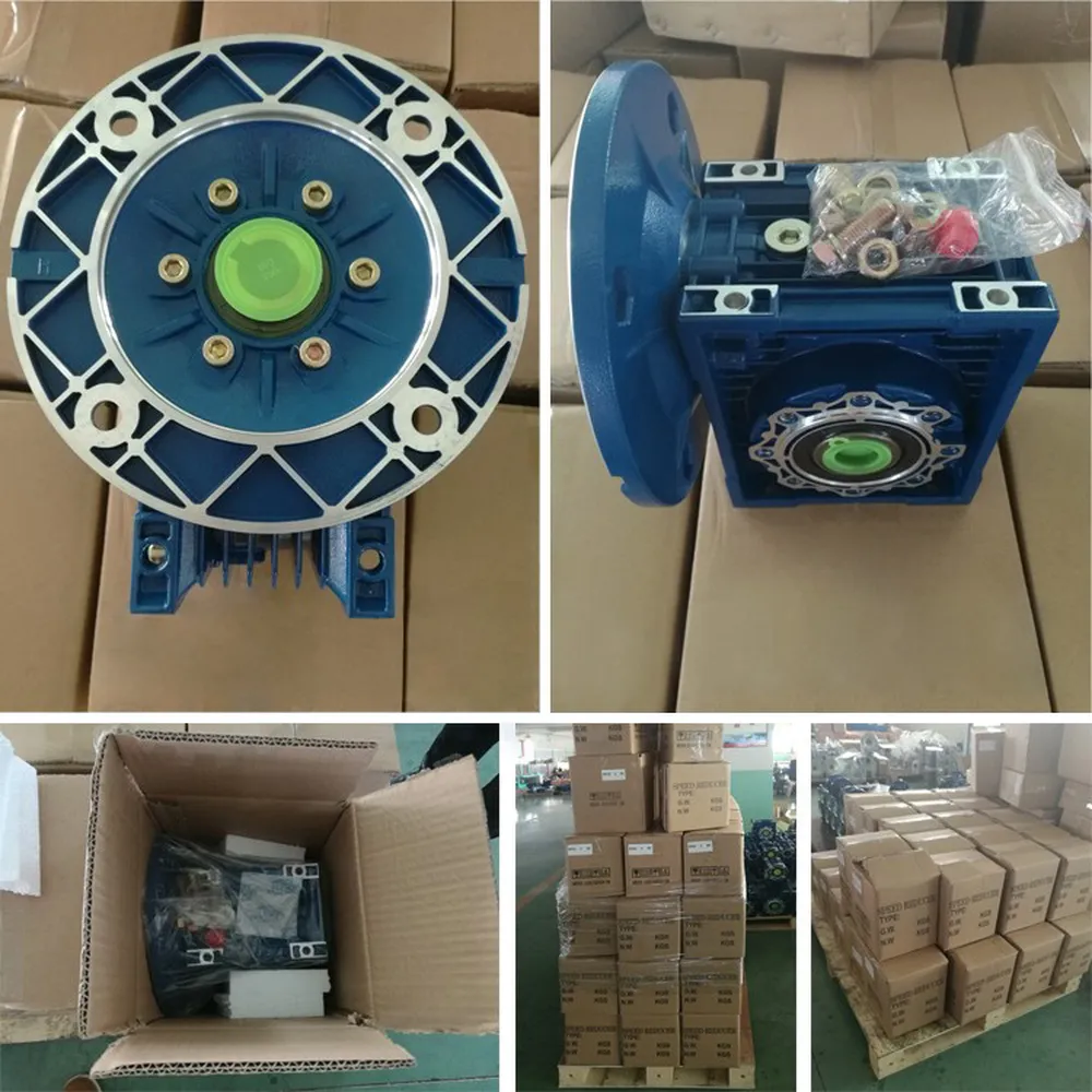 RDF-NMRV-F Aluminum Alloy Housing Worm Gearbox with Flange Output