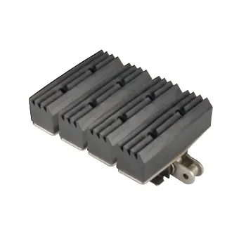 Flat Top Chains Sideflexing with Snap-on Gripper 1874TAB-G