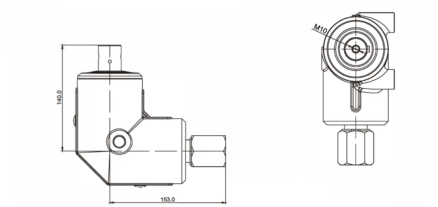 Double Disc Fertilizer Spreader Gearbox RDF-SF10 for Fertilizer Spreader